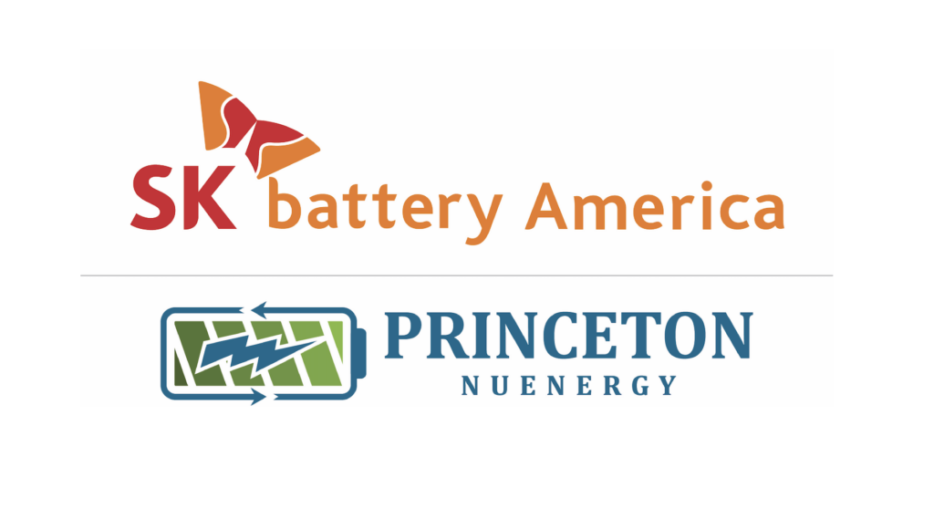 Princeton NuEnergy and SK Battery America Expand Collaboration on U.S. Closed-Loop Battery Recycling